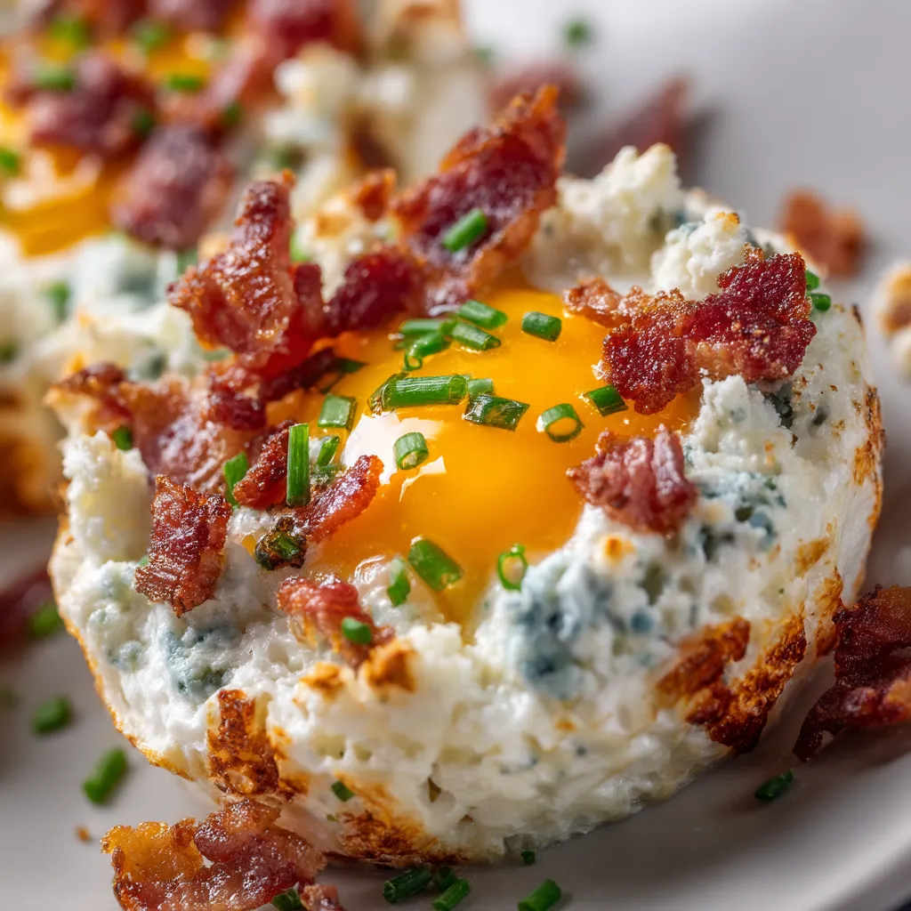 A plate of food with a fried egg in the center.