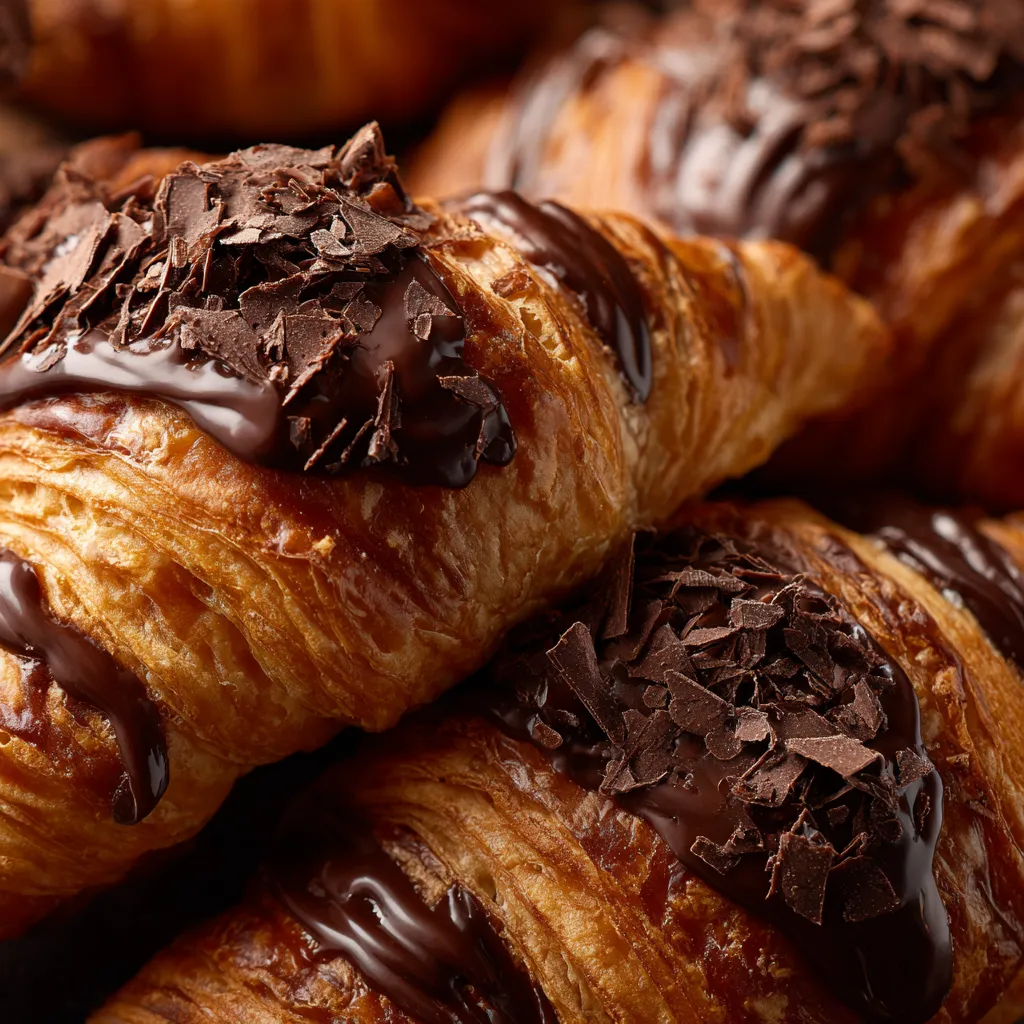Chocolate Lava Croissants.