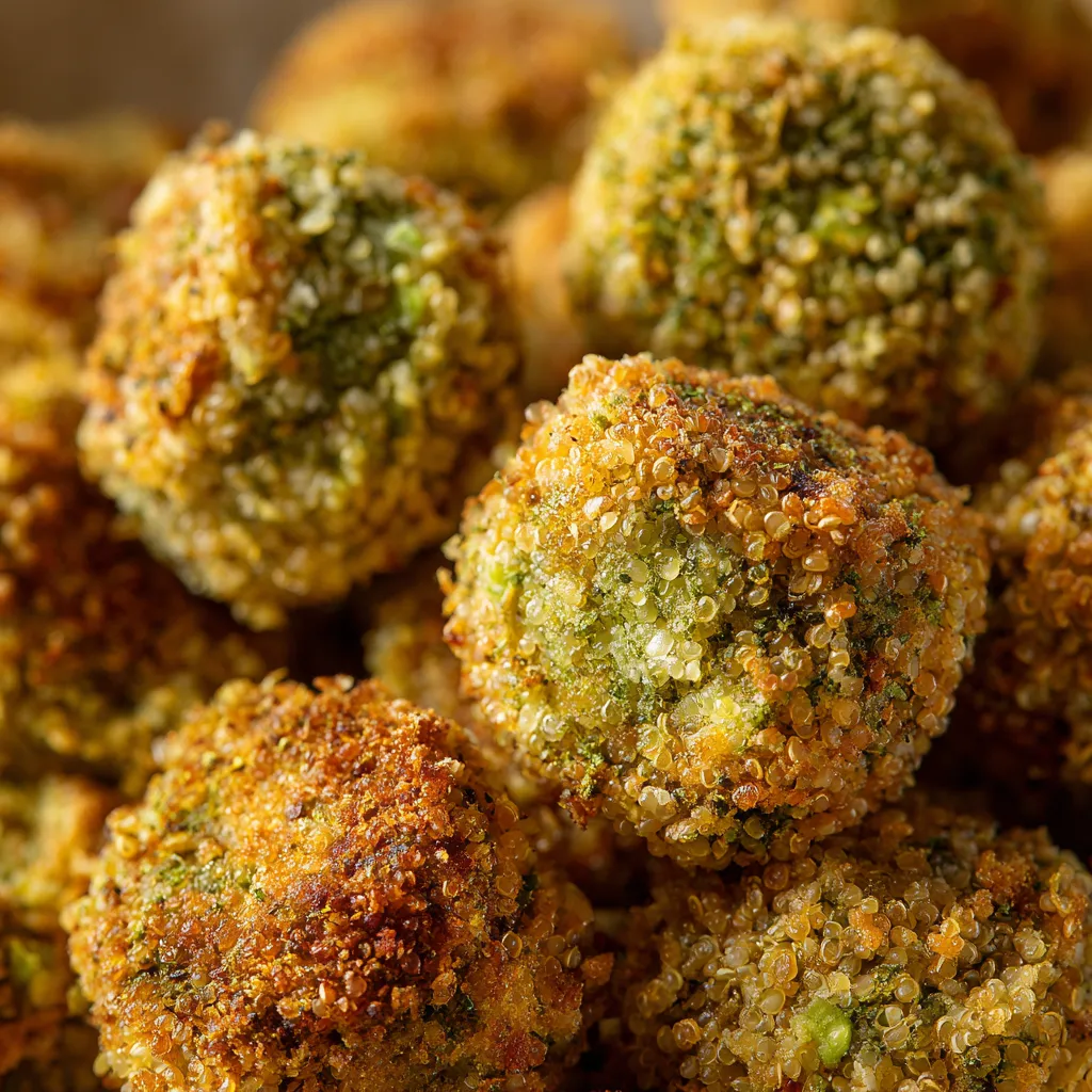 A pile of dill-green pickle-brined popcorn chick'n.