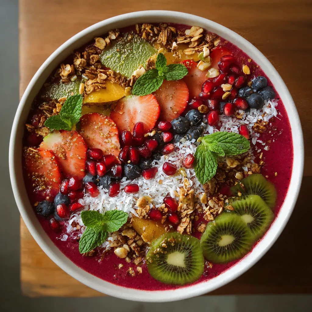 A bowl of fruit and nuts.