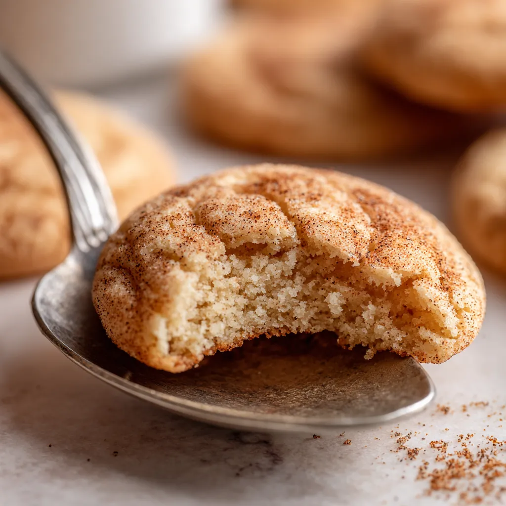 A spoonful of snickerdoodles.