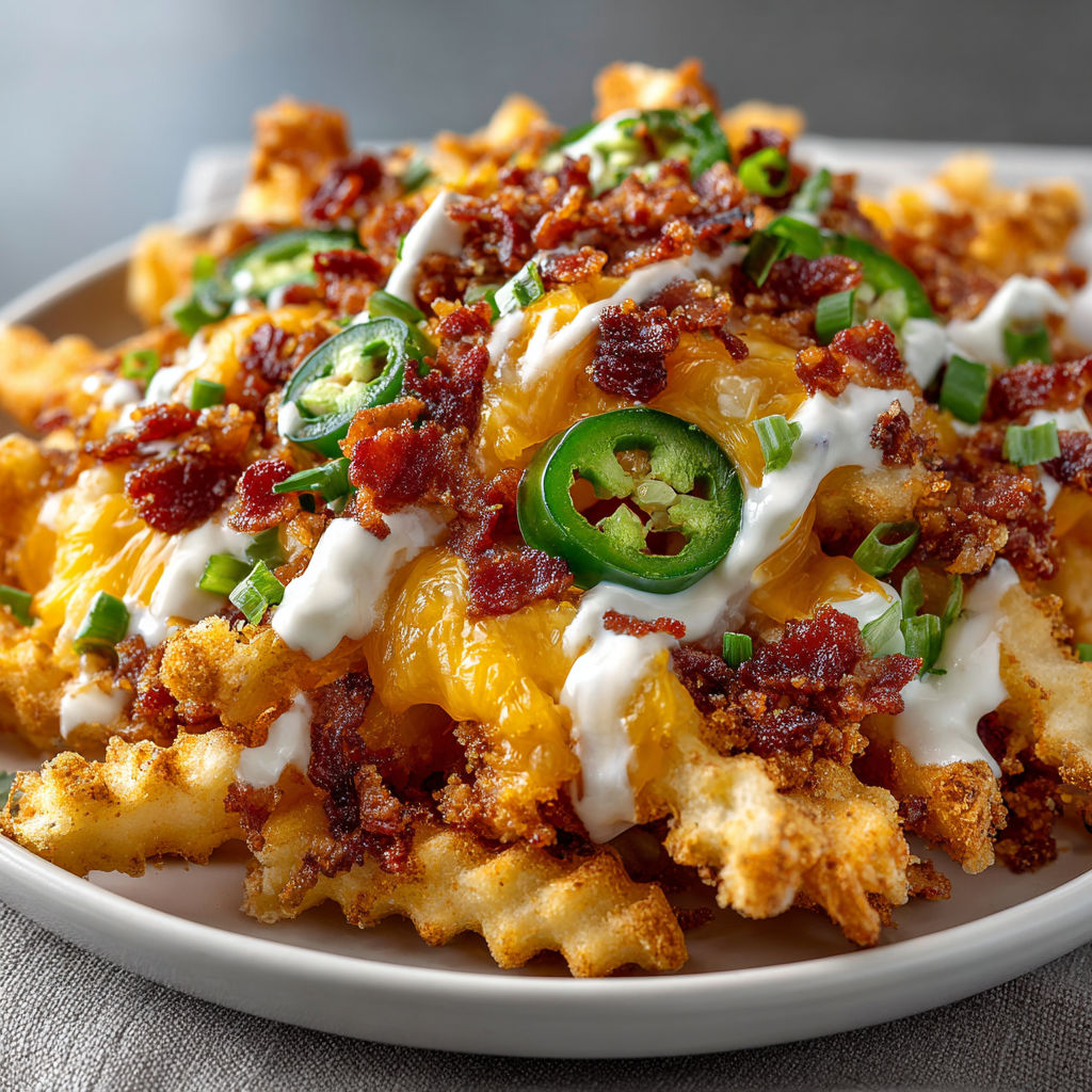 A plate of crispy Louisiana Voodoo Fries.
