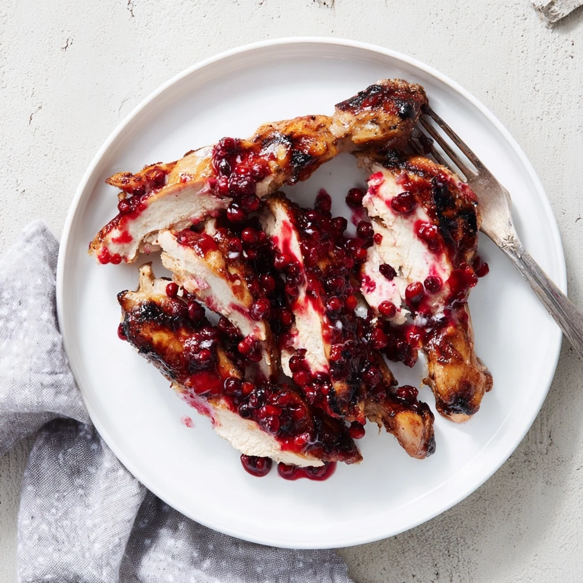 Succulent Cider Brined Turkey Breast glazed with tangy cranberry sauce, perfect for celebrations.  