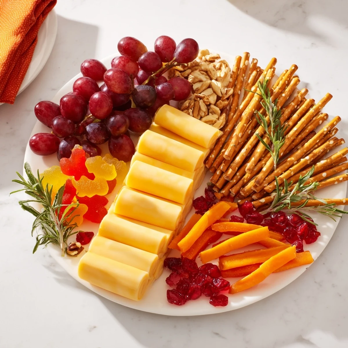 Flickering Fire Log Snack