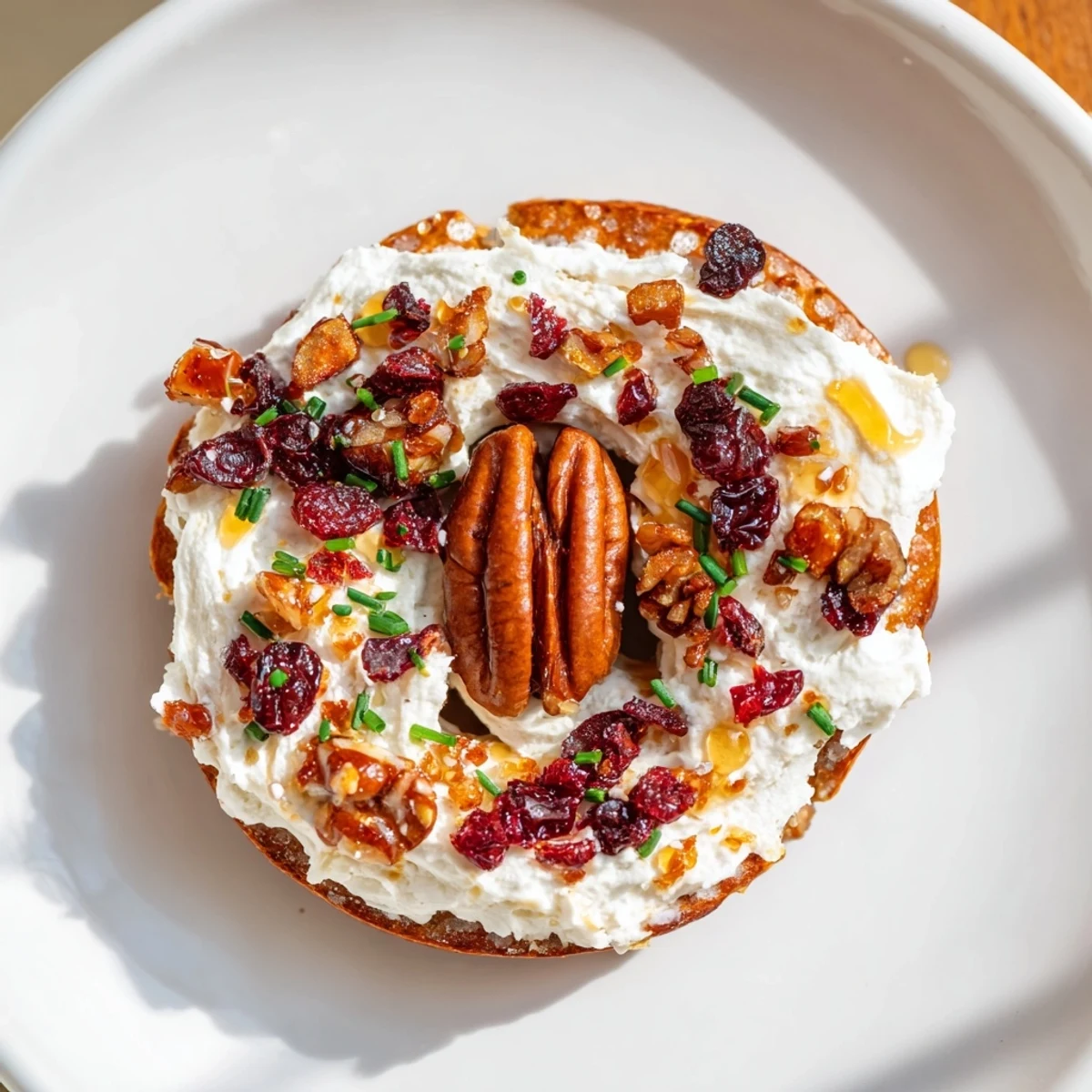 Creamy cream cheese base on crunchy pretzels, topped with Rocket Fuel New Years Eve Treats, ready to serve and enjoy.