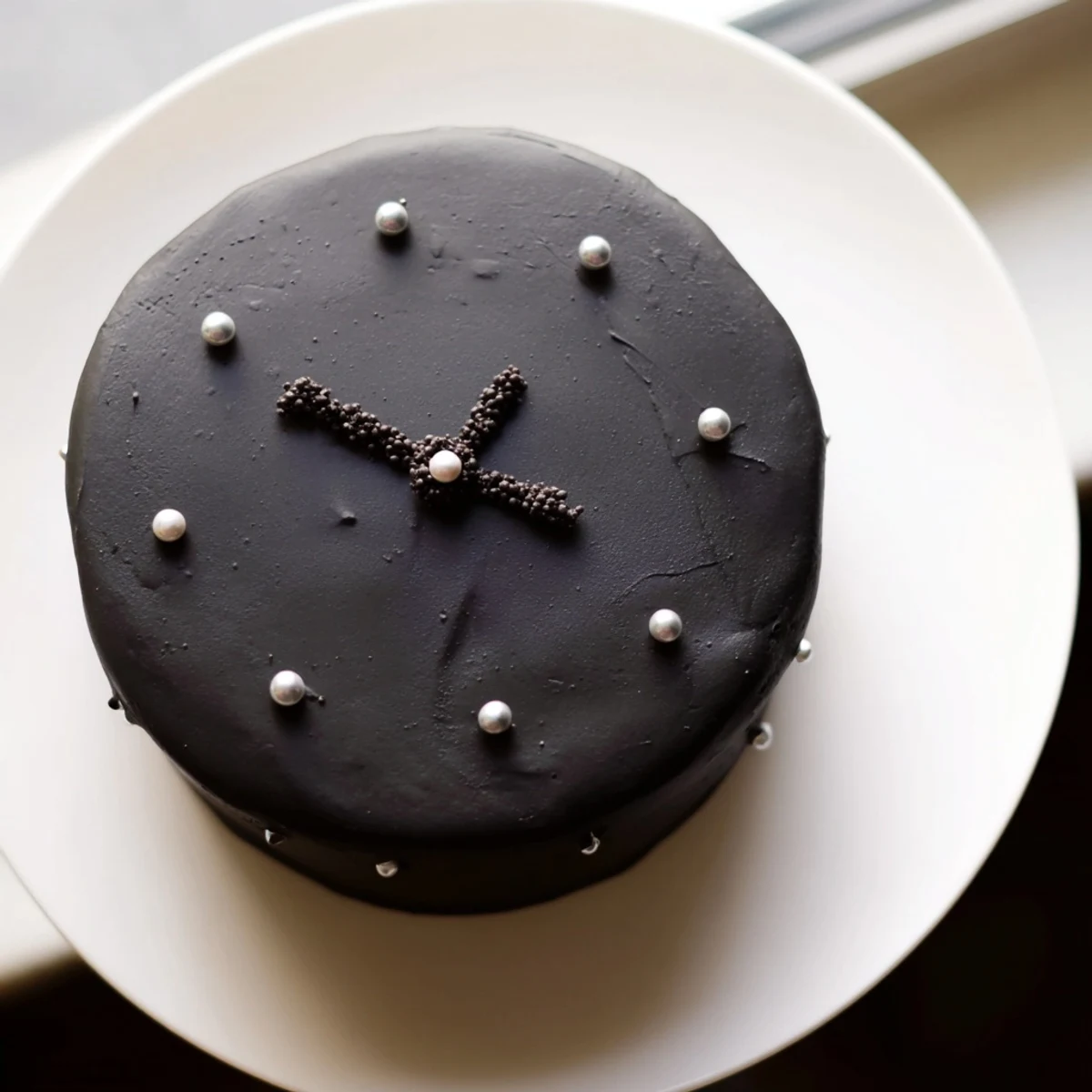 Golden yellow buttercream frosted Countdown Clock Mini Desserts, each a miniature edible countdown to a party.