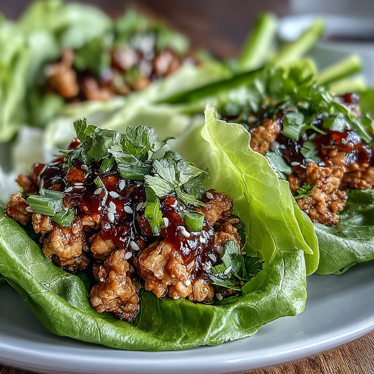 Summer Body Turkey Lettuce Wraps with Crunchy Veggie Sticks, a light and healthy meal perfect for warm weather.  