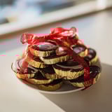 Chocolate Gold Coin Stack