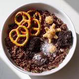 Gold and Black Midnight Snack