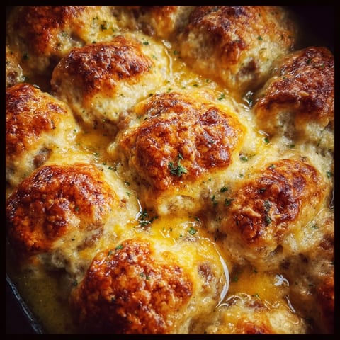 A dish of sausage, cheese, butter and biscuits.
