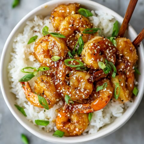 A bowl of shrimp and rice with a wooden spoon.