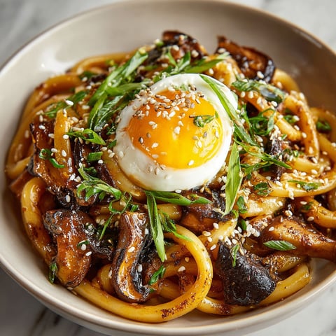 A Japanese Miso Butter Udon Fusion Bowl.