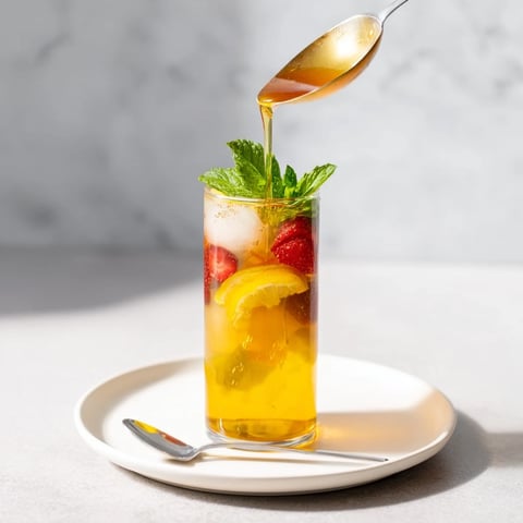 Refreshing kombucha-style home-brew mocktails with colorful fruit and herb infusions.  