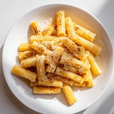 Golden, crispy Pasta Chips are air-fried to a perfect crunch, ready to enjoy with a dip.