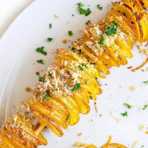 Golden, crispy Tornado Potatoes, seasoned and baked; a savory side or snack, ready to eat.