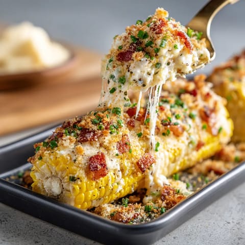 Grilled Caesar Corn on the Cob.
