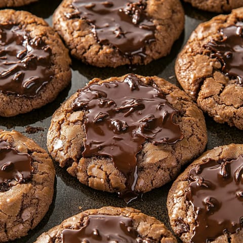 Chocolate Lava Cookies.