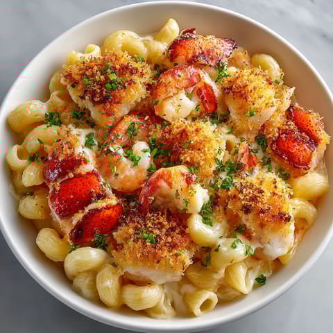 A bowl of food with shrimp and pasta.
