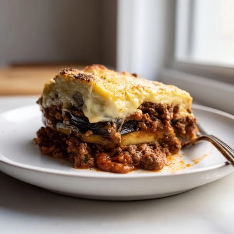 Moussaka Beef Eggplant Béchamel