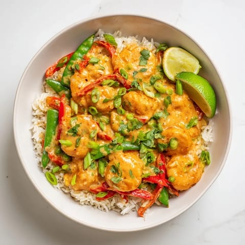 Coconut Curry Shrimp Rice