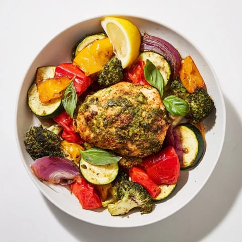 Quick Lemon Pesto Chicken