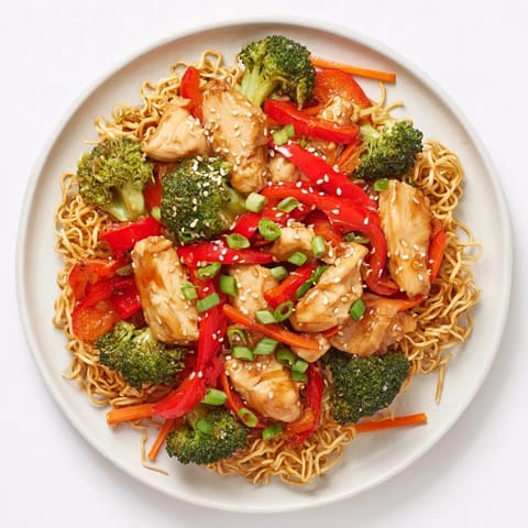 Enjoy this easy sheet-pan crispy ramen, a delicious Asian-inspired fusion with perfectly crisp noodles.