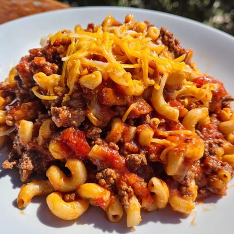 Hamburger Casserole Macaroni Beef