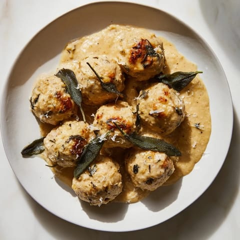 Turkey Meatballs Pumpkin Sage