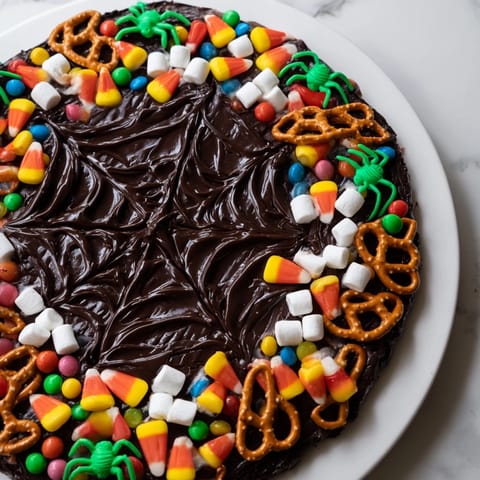 Spiderweb Candy Platter