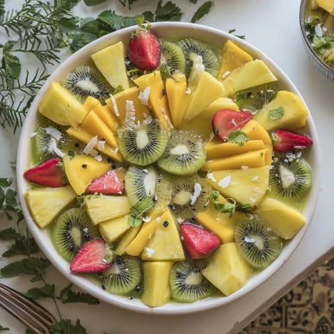 Tropical Pineapple Fruit Platter