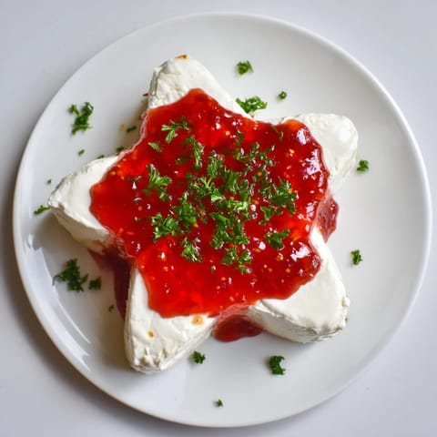 Cream Cheese Pepper Jelly Star