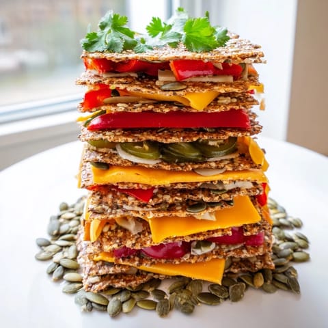 Southwest Mesa Cheese Stack
