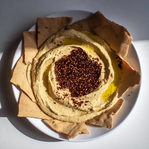 Sahara Dune Creamy Hummus Mounds