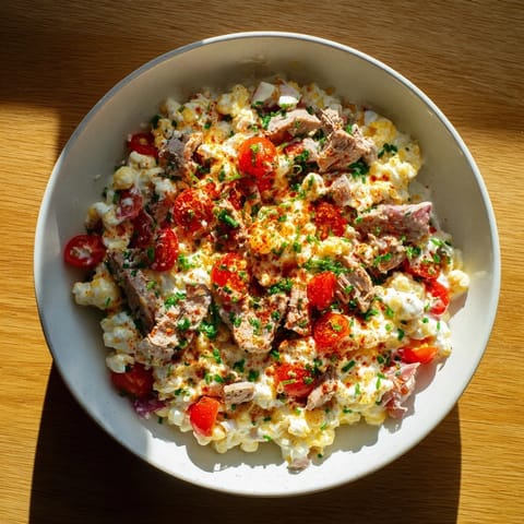 Dense Chickpea Tuna Salad