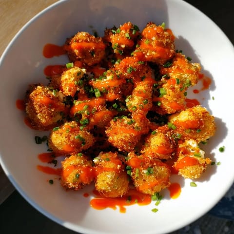 Sriracha Buffalo Cauliflower Bites