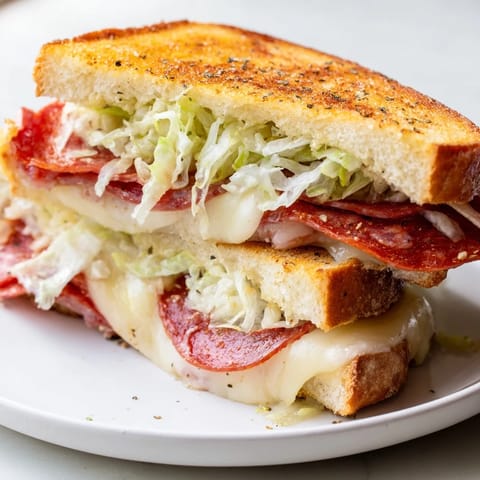 Italian Sub Grilled Cheese