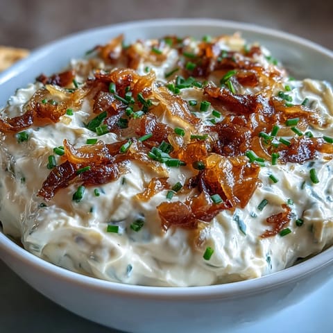 Creamy Caramelized Onion Dip #1624
