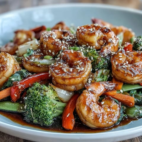 Shrimp Stir-Fry Quick Dinner #1651