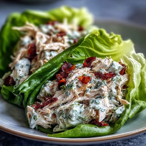 Healthy Chicken Lettuce Wraps #1663
