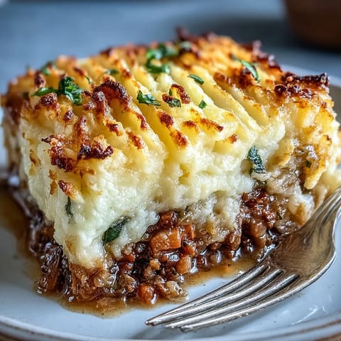 Vegetarian Shepherds Pie Lentils