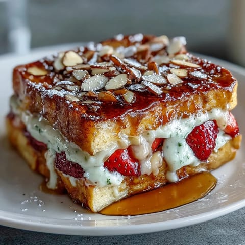 Mothers Day Strawberry French Toast