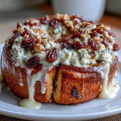 High-protein cinnamon raisin bagels with Greek yogurt glaze, golden and chewy, topped with a tangy vanilla drizzle for a nourishing breakfast.  