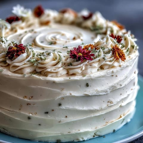 Elegant floral and gold leaf graduation cake, a luxurious dessert for special achievements.