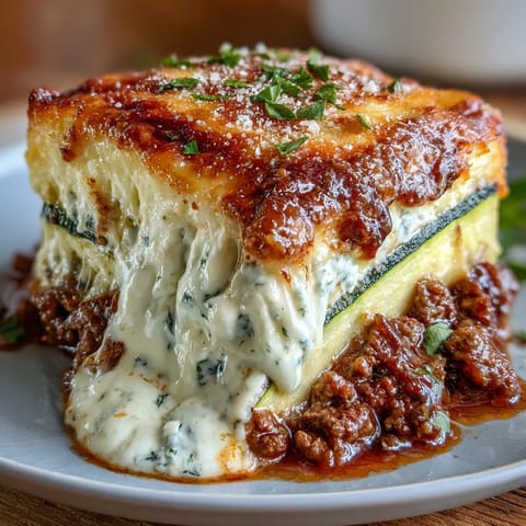 Zucchini Lasagna Low-Carb