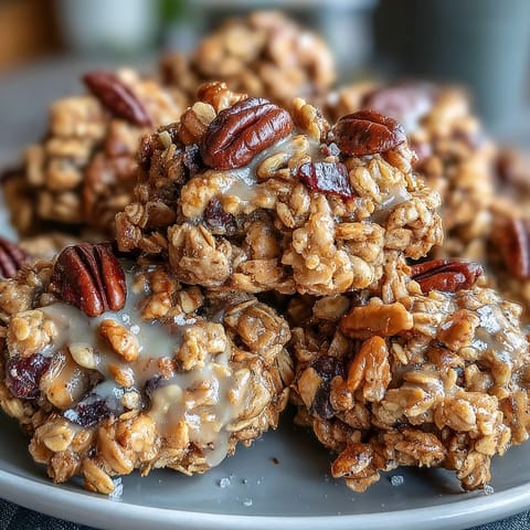 High protein granola with crunchy nuts and seeds, golden brown and ready to enjoy for breakfast or a healthy snack.