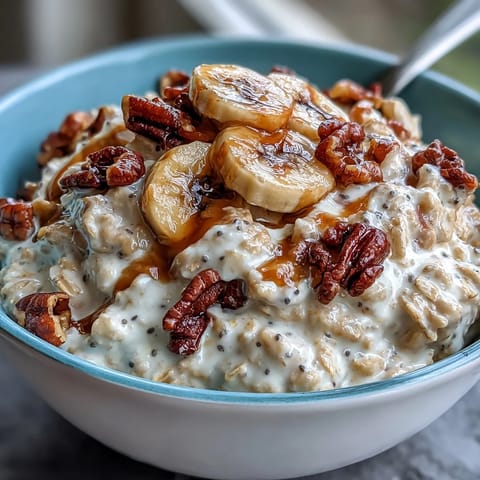 High Protein Banana Oatmeal