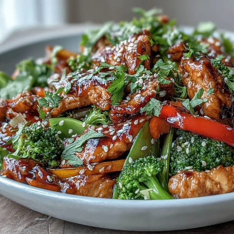 High Protein Chicken Stir Fry
