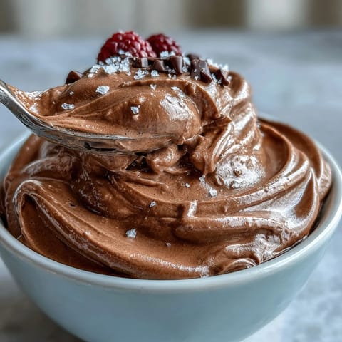 High-Protein Chocolate Yogurt Mousse