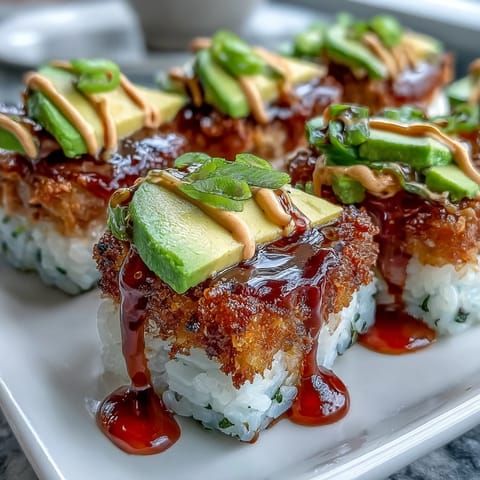 Spicy Tuna Crispy Rice Bites: Viral appetizer with perfectly fried rice and creamy, spicy topping.