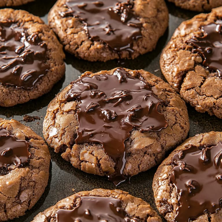 Chocolate Lava Cookies.